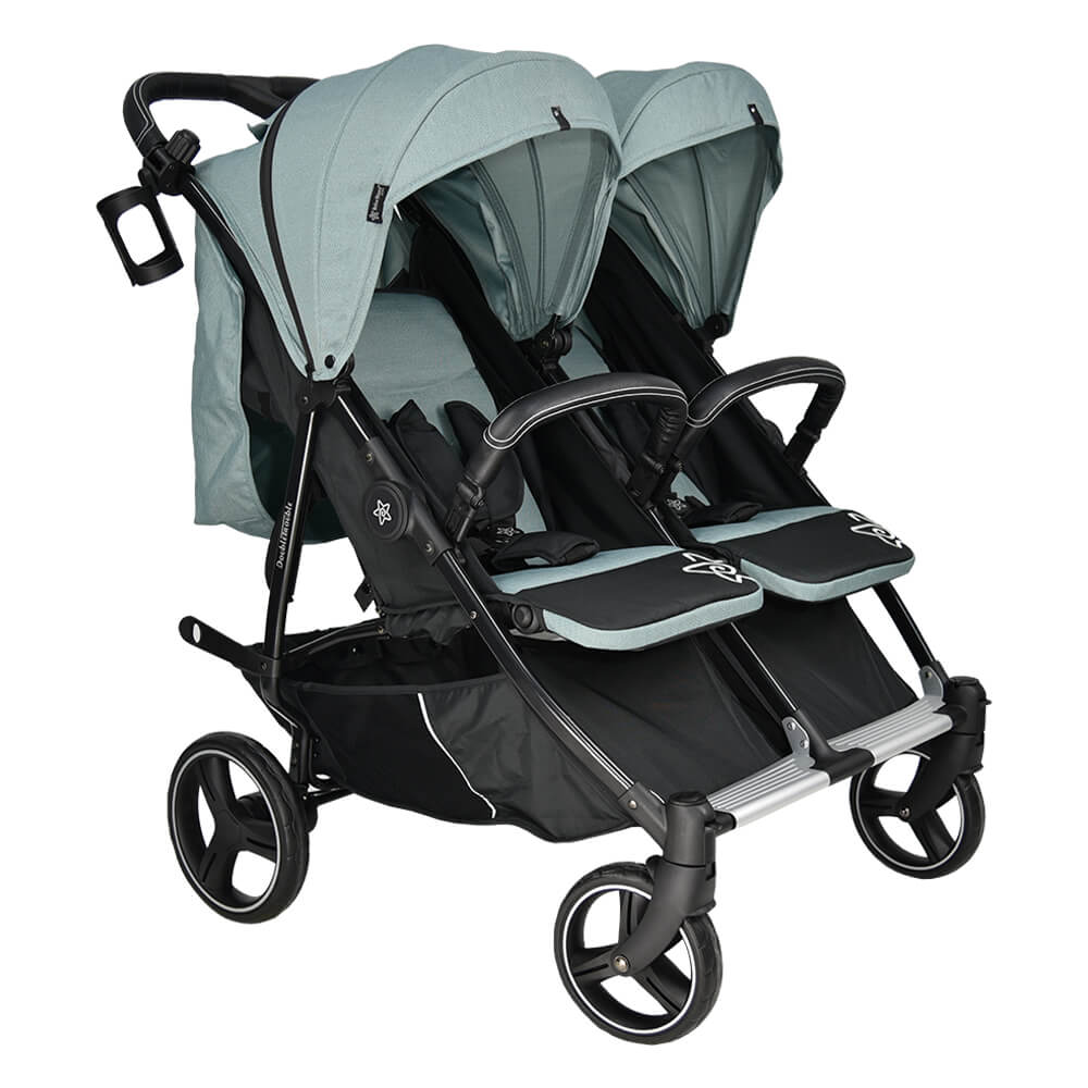 Bebe Stars Double Trouble Καρότσι για Δίδυμα Γαλάζιο 7901-184