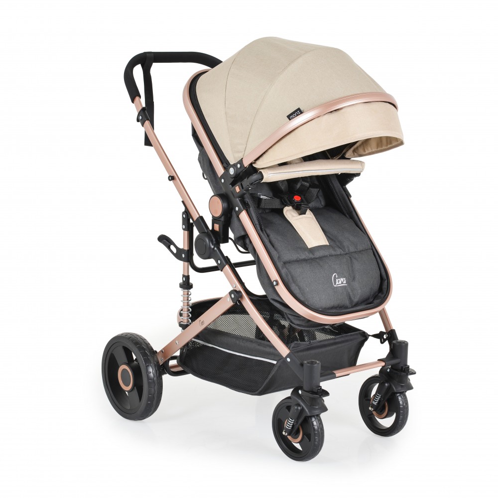 Moni Ciara Ρυθμιζόμενο Καρότσι 2 σε 1 Beige-Black 3800146236533