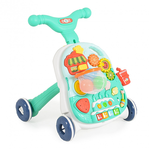 Cangaroo Περπατούρα 2 σε 1 with basket  Blue HE0814 3800146224363