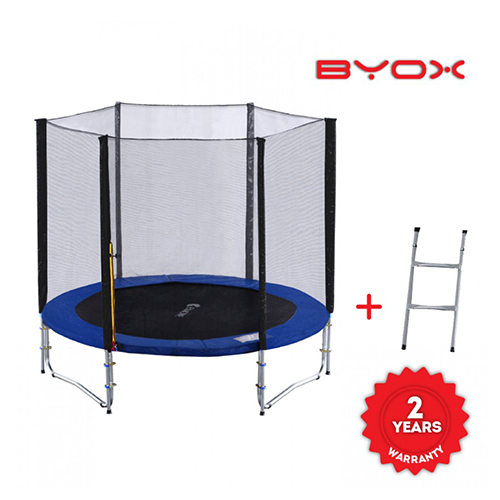 8 Ft Byox Τραμπολίνο Εξωτερικού Χώρου TX-T18 Διαμέτρου 244 cm 3800146228644
