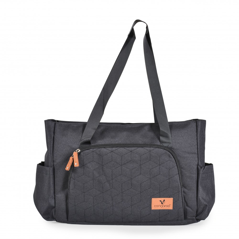 Cangaroo Τσάντα-Αλλαξιέρα Ώμου/Χειρός Keily Black 44x13x29εκ. 3800146269647
