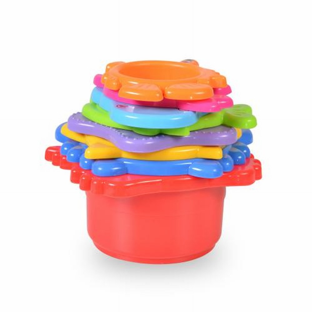 Kaichi Moni Toys Stacking Cups Παιχνίδια Μπάνιου K999-203B 12 μηνών +  3800146221027