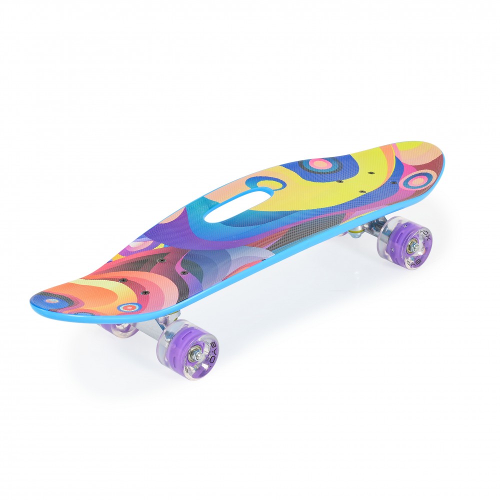 Byox Led Complete Penny Board Μωβ 3800146228279