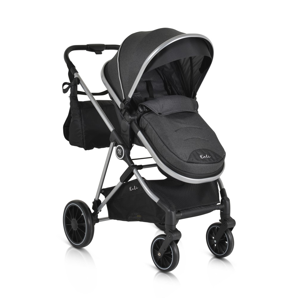 Moni Kali Ρυθμιζόμενο Πολυκαρότσι 2 σε 1 Black 380016236298