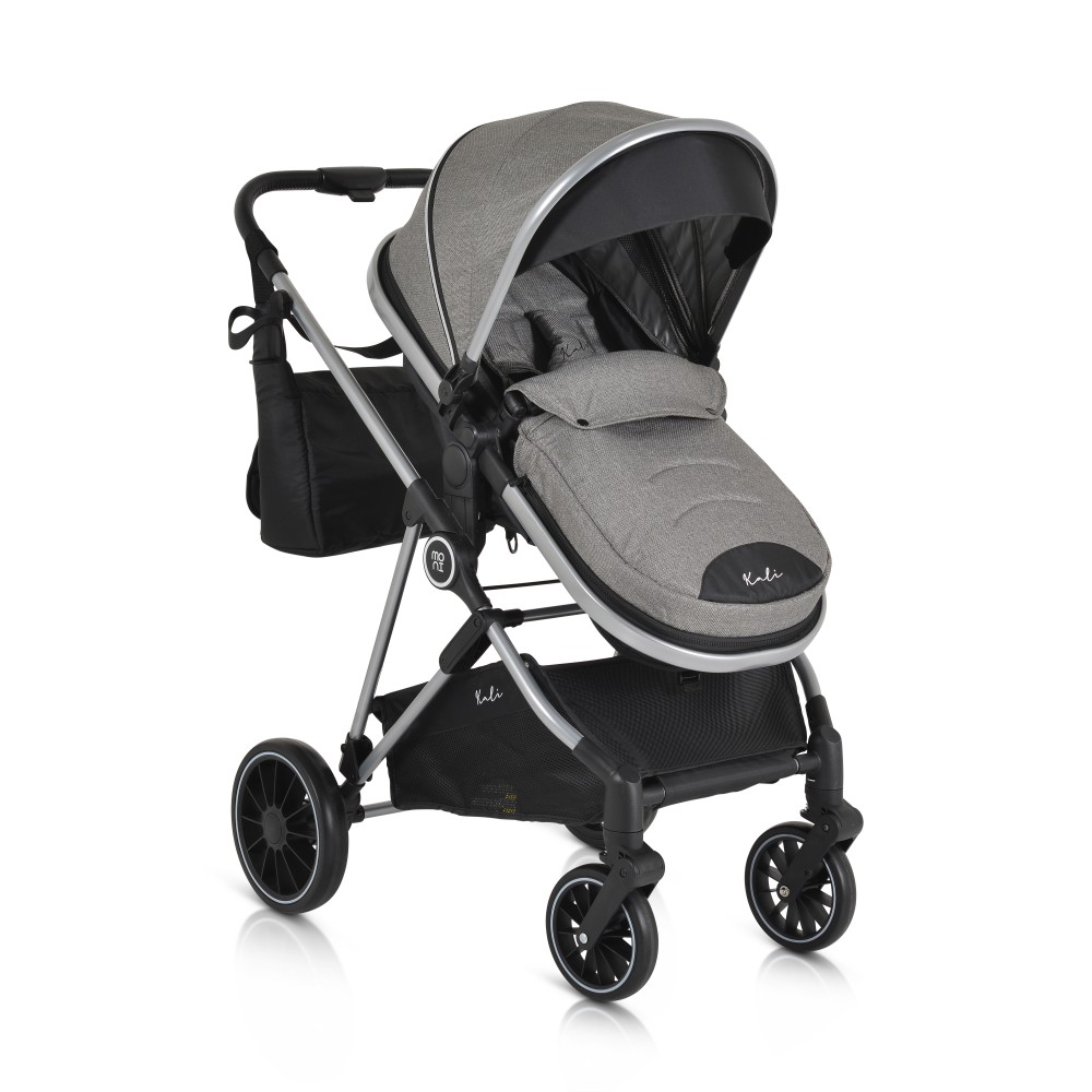 Moni Kali Ρυθμιζόμενο Πολυκαρότσι 2 σε 1 Grey 3800146236175