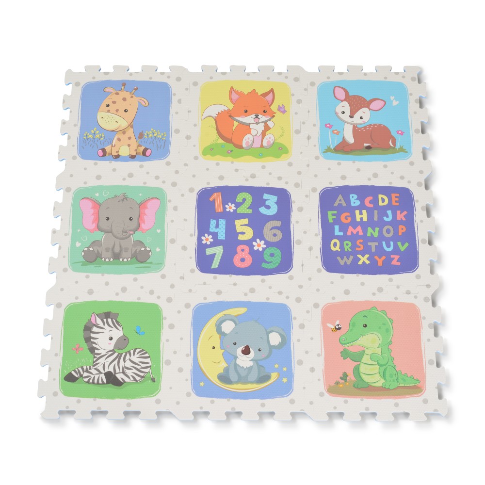 Moni Παζλ Δαπέδου 9 Τεμαχίων 3025 Safari Educational 3801005600342