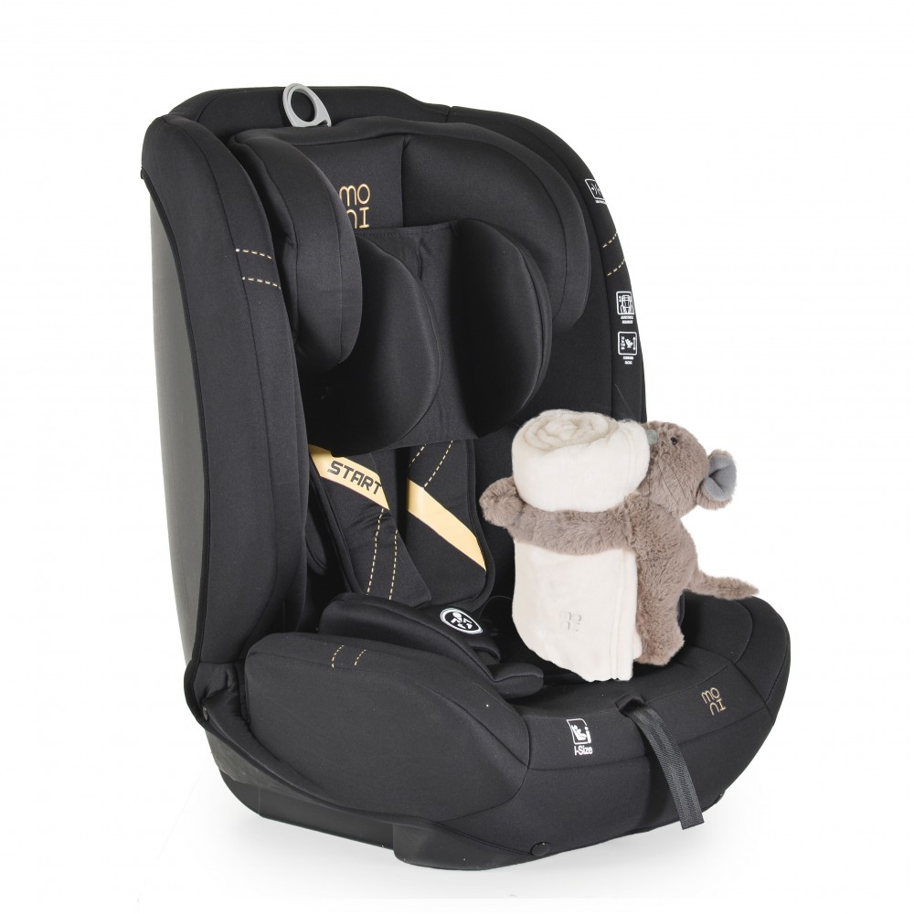 Moni Start Καθισματάκι Αυτοκινήτου i-Size 9-36 kg Black 3801005151943