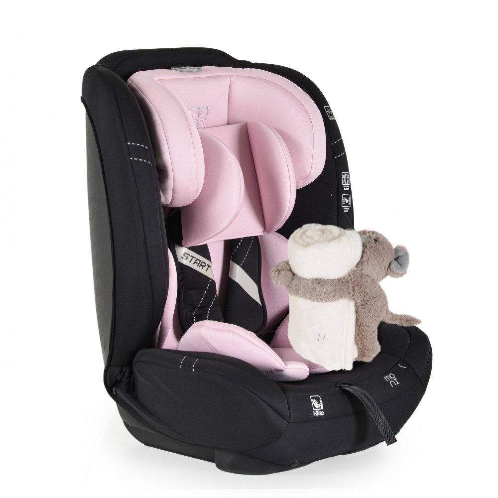 Moni Start Καθισματάκι Αυτοκινήτου i-Size 9-36 kg Pink 3801005151967