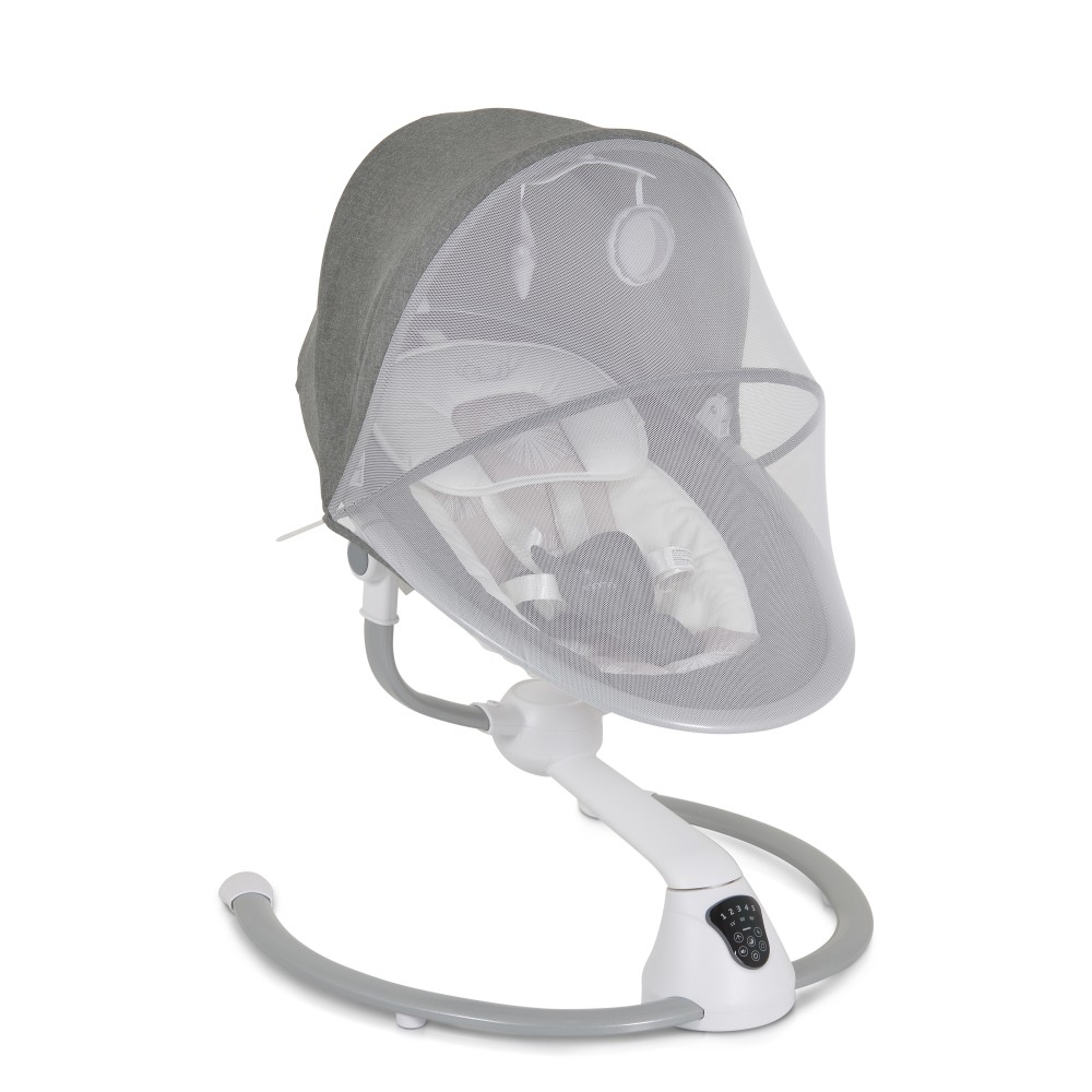 Cangaroo Ηλεκτρικό Relax Μωρού Κούνια Cloud Touch Pink 3800146249793