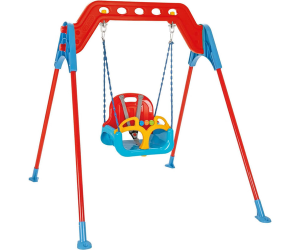 Pilsan Μεταλλική Κούνια με Βάση Samba A-Frame  Κόκκινη 8693461016875
