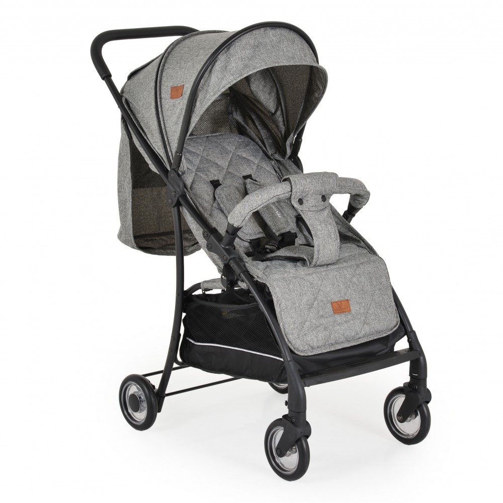 Cangaroo London Grey Καρότσι Μωρού Kατάλληλο από 6+ Mηνών 3800146236649
