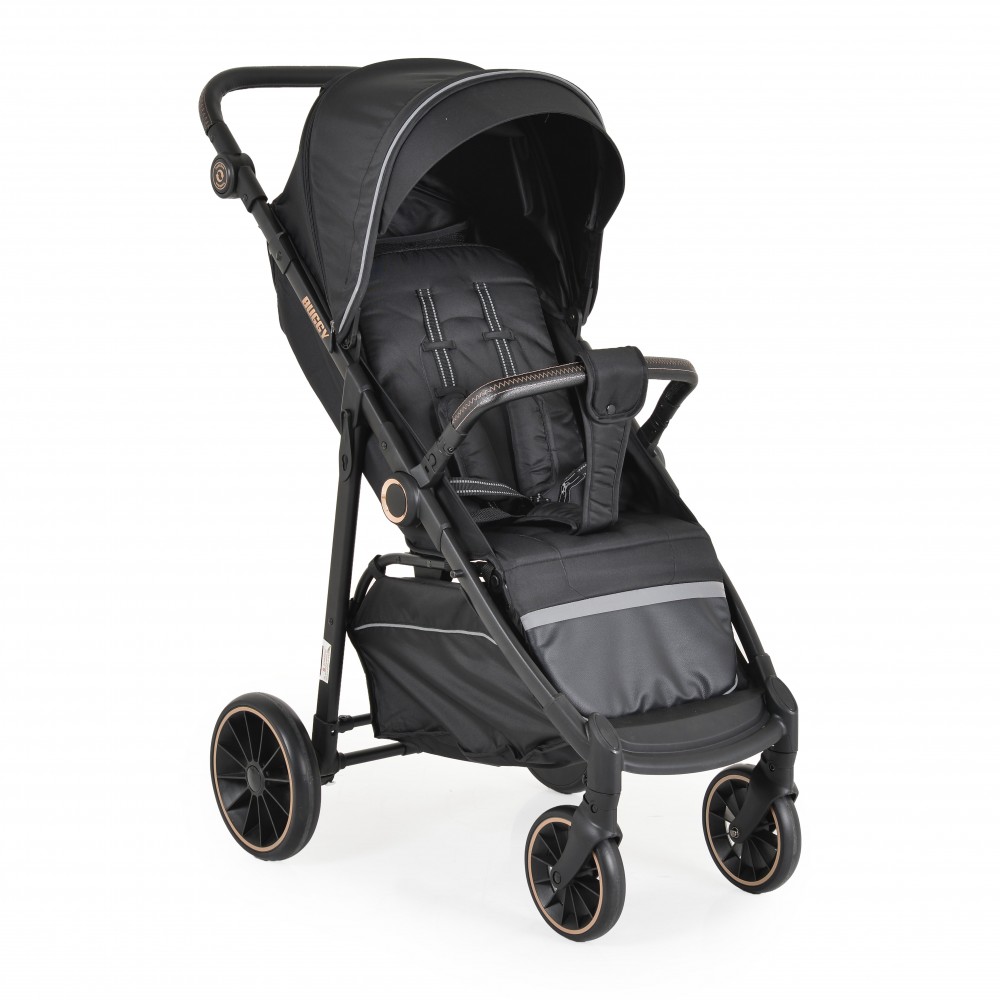 Moni Buggy Ρυθμιζόμενο Καρότσι Μωρού Black 3800146236564