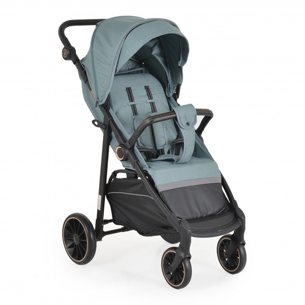 Moni Buggy Ρυθμιζόμενο Καρότσι Μωρού Green 3800146236571
