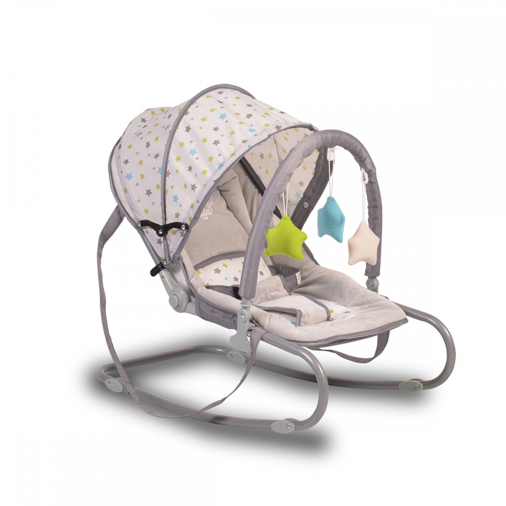 Cangaroo Χειροκίνητο Relax Μωρού Lulu Grey 3800146248703