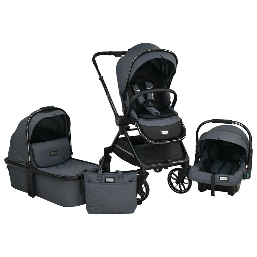 Bebe Stars Mirage 3 In 1 Ρυθμιζόμενο Καρότσι 3 σε 1 Γκρι 330-188