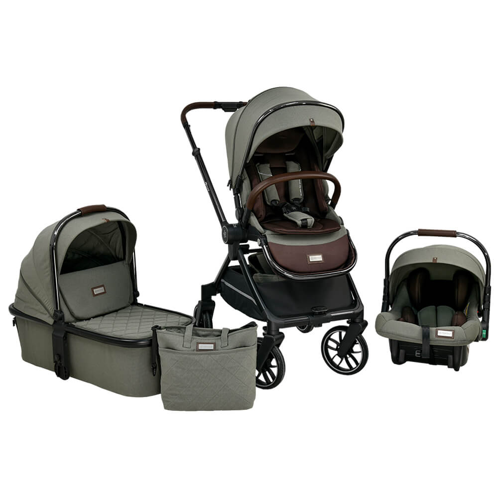 Bebe Stars Mirage 3 In 1 Ρυθμιζόμενο Καρότσι 3 σε 1 Olive 330-189