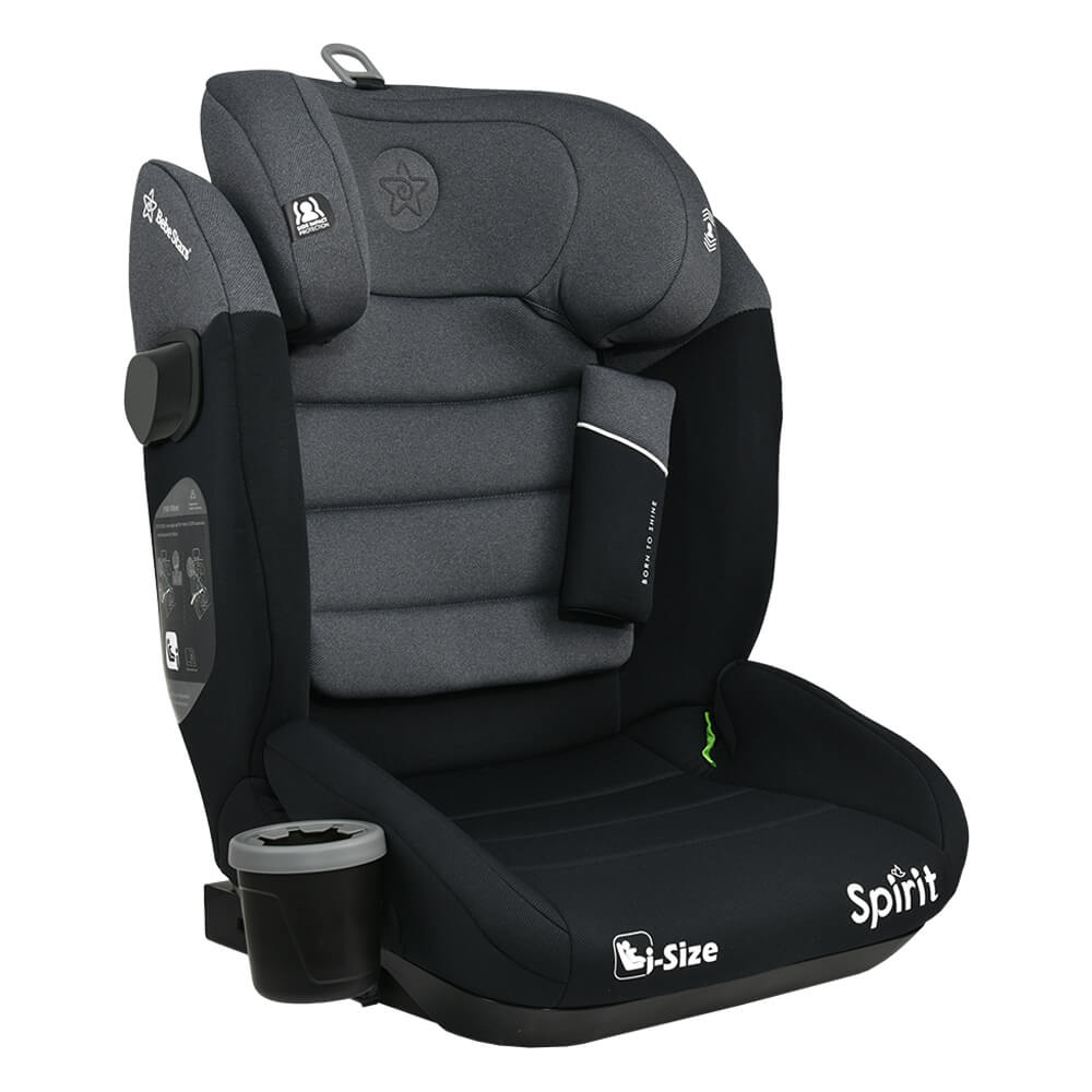 Bebe Stars Spirit Καθισματάκι Αυτοκινήτου i-Size με Isofix Steel Grey 945-186