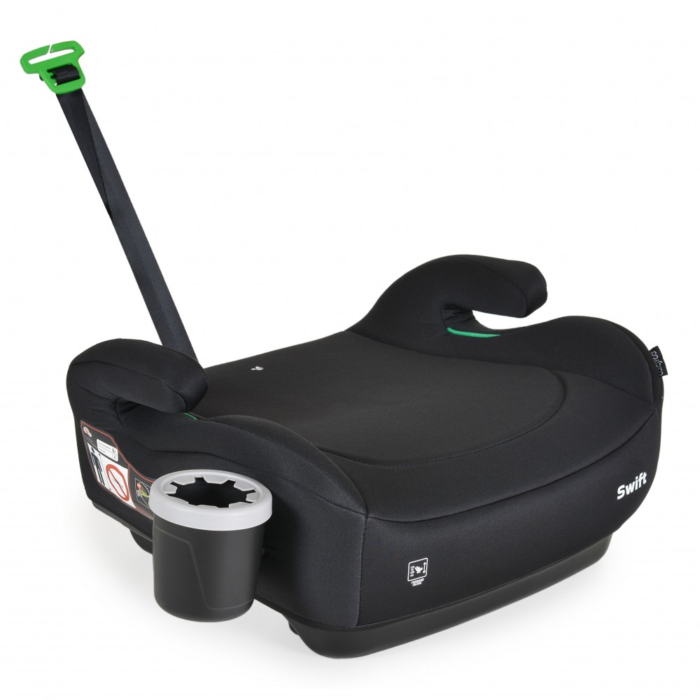 Cangaroo Swift Καθισματάκι Αυτοκινήτου Booster i-Size Black 3801005152254