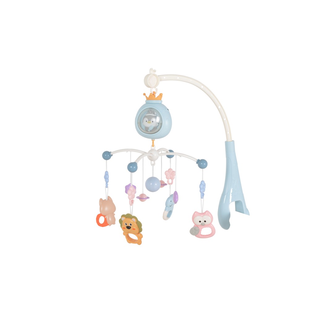 Moni Μόμπιλε ΚούνιαςPenguin blue με Μουσική και Περιστροφή 3801005600038