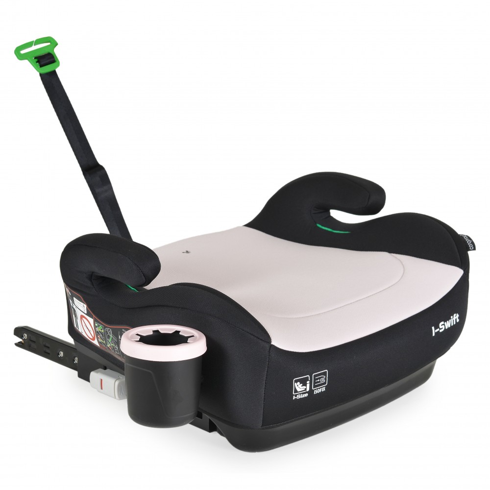 Cangaroo I-Swift Καθισματάκι Αυτοκινήτου Booster i-Size με Isofix Pink 3801005152315