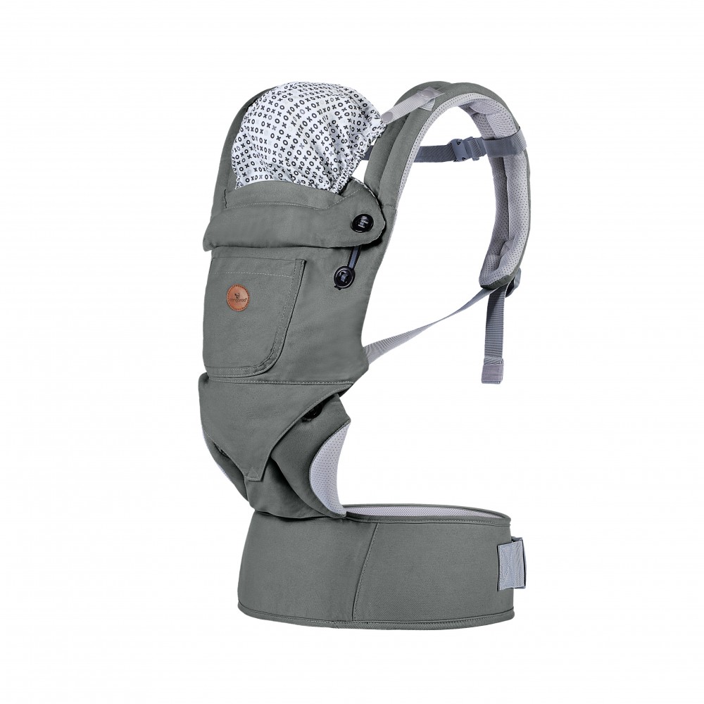 Cangaroo Μάρσιπος Πλάτης Bora Grey 3800146270704