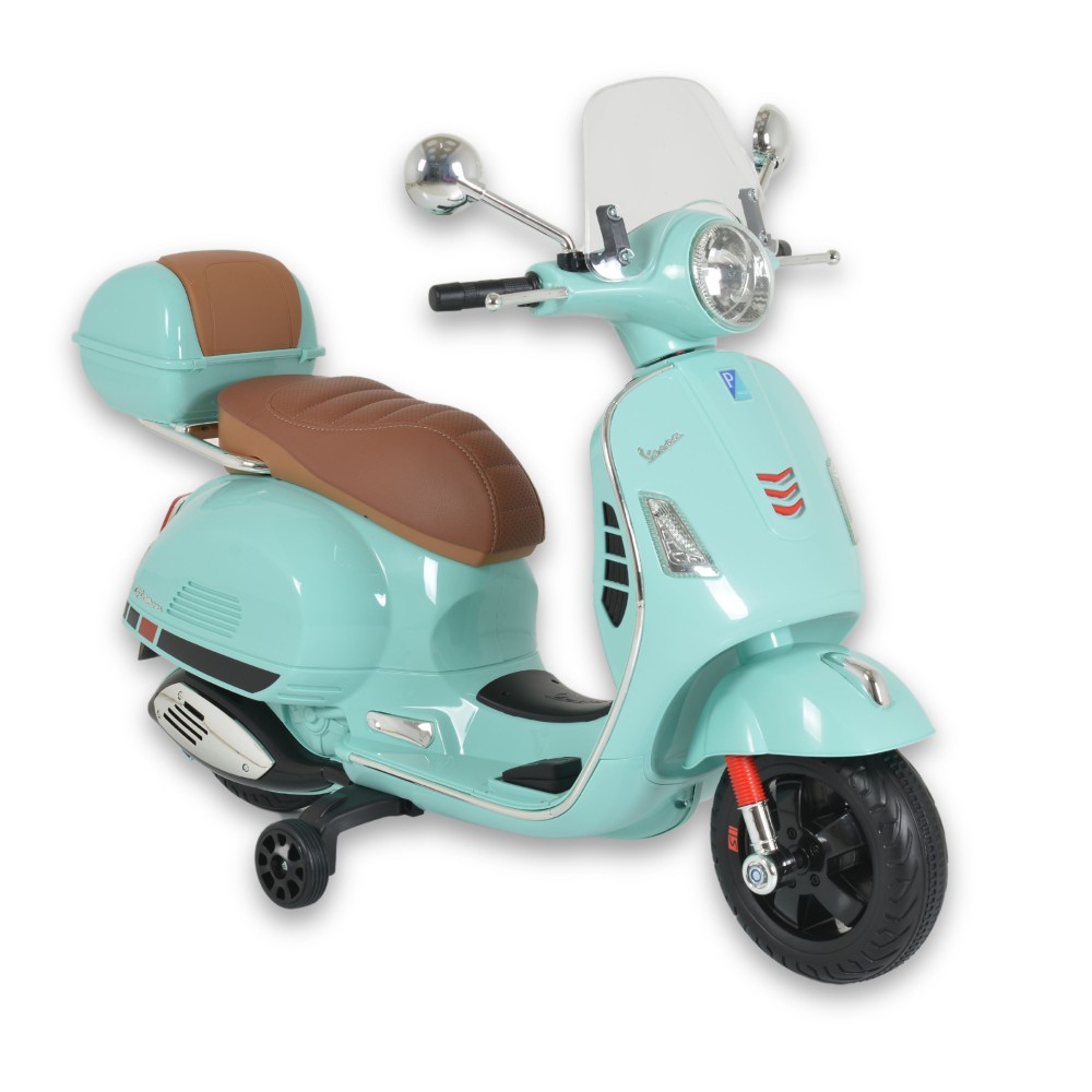Παιδική Μηχανή Τύπου BO 801 Vespa Gts Ηλεκτροκίνητη Πράσινη 3801005000845
