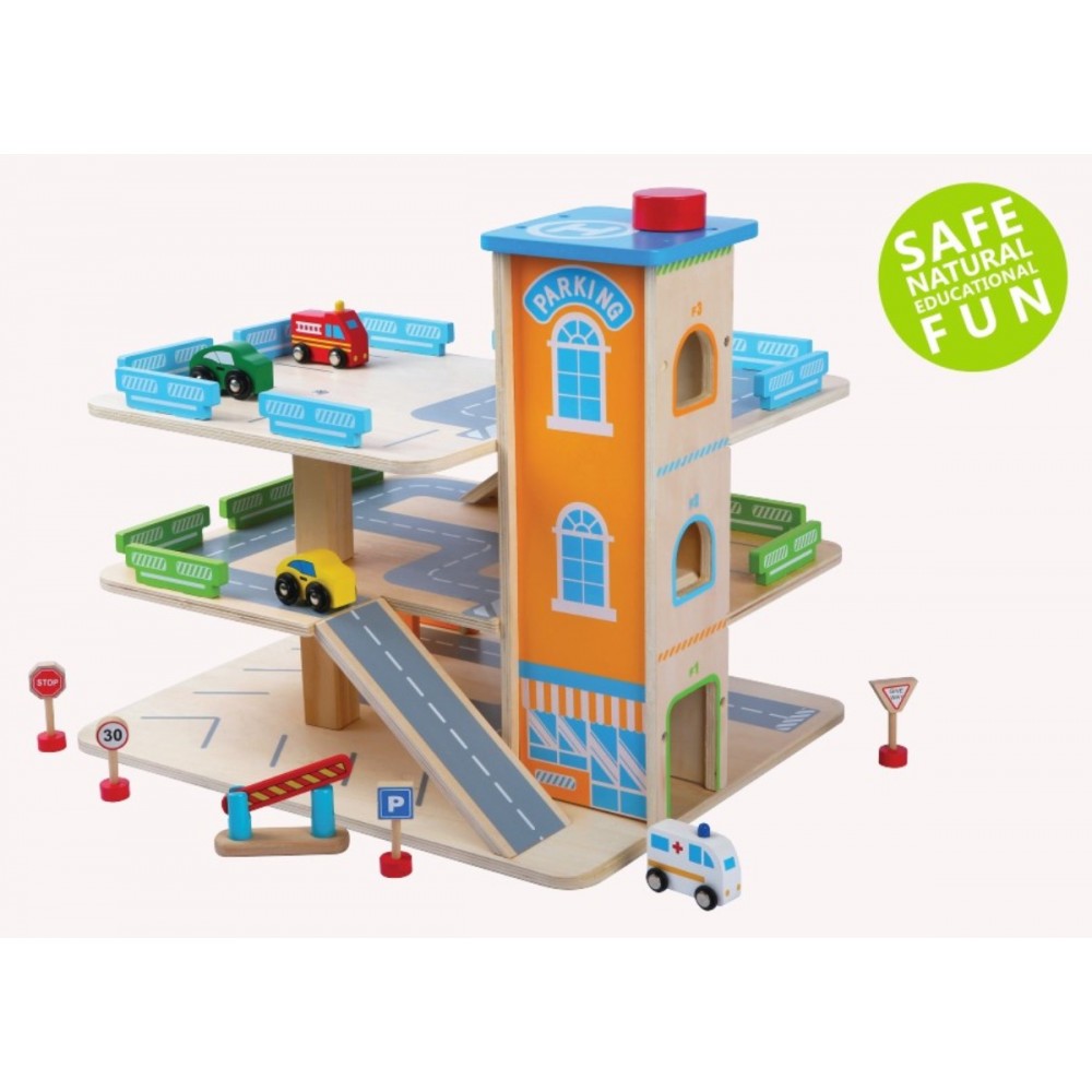 Ecotoys Γκαράζ με Ανελκυστήρα 3800146223144