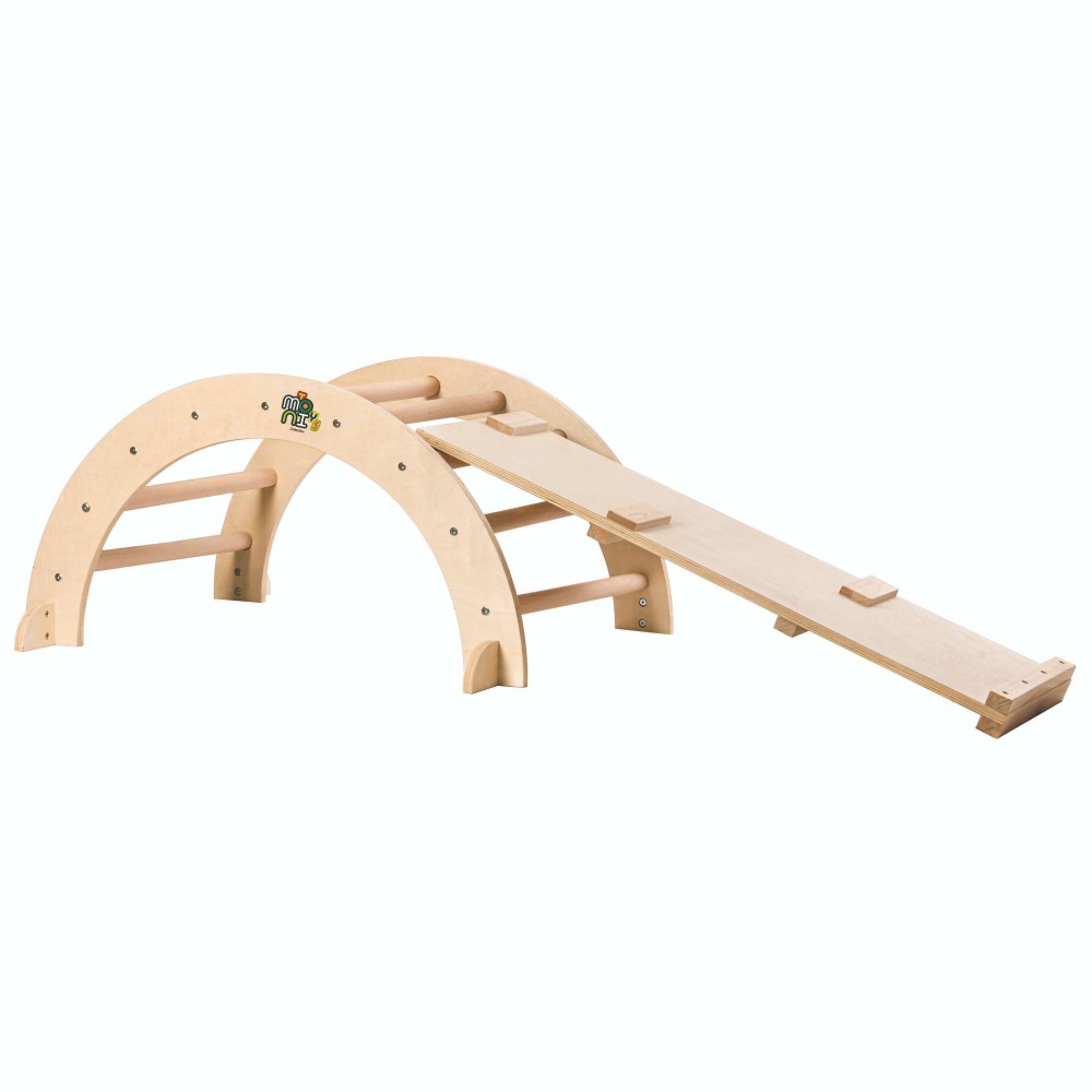 Moni Ξύλινη Αψίδα Αναρρίχησης Ράμπα Montessori Climbing Arch Ramp Pikler Ph13g032 3801005601271

