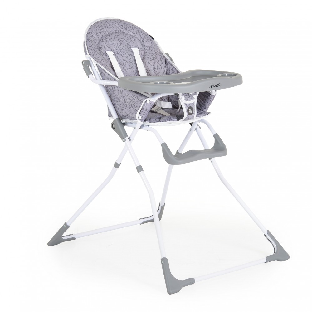 Moni Αναδιπλούμενο Καρεκλάκι Φαγητού Noodle Grey 3801005152490
