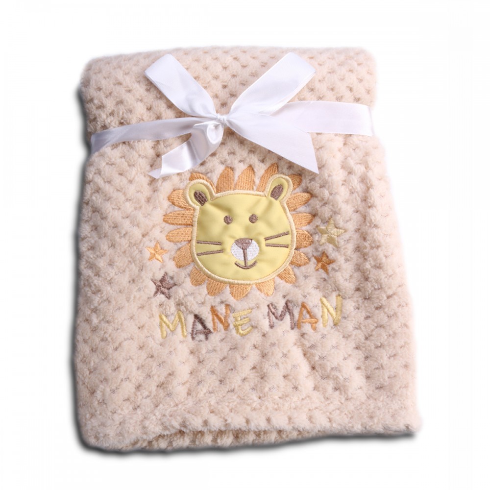 Cangaroo Κουβέρτα Αγκαλιάς & Λίκνου Freya Fleece Μπεζ 80x110cm 3800146263959