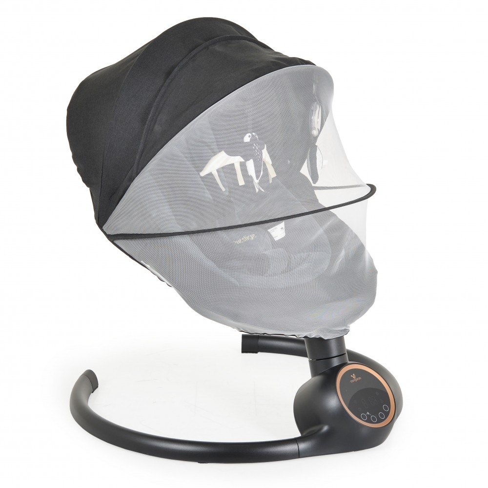 Cangaroo Ηλεκτρικό Relax Μωρού Κούνια Prestige Dark Grey 3801005210107