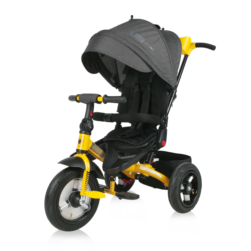 Lorelli Παιδικό Τρίκυκλο Ποδήλατο Jaguar Air Wheels Black and Yellow 10050392101