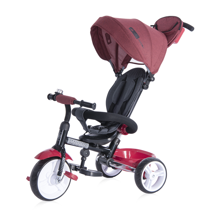 Lorelli Παιδικό Τρίκυκλο Ποδήλατο Moovo Eva Wheels Red and Black Luxe 10050472103