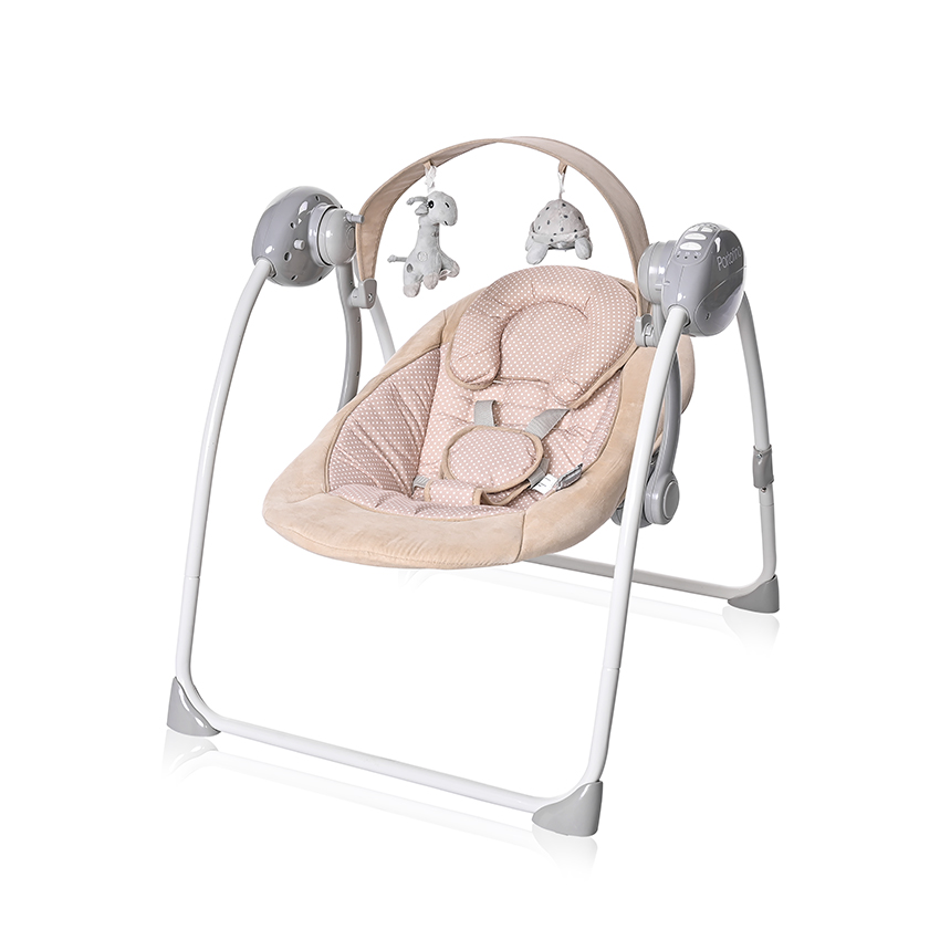 Lorelli Ηλεκτρικό Relax Κούνια Portofino Beige Dots 10090062405