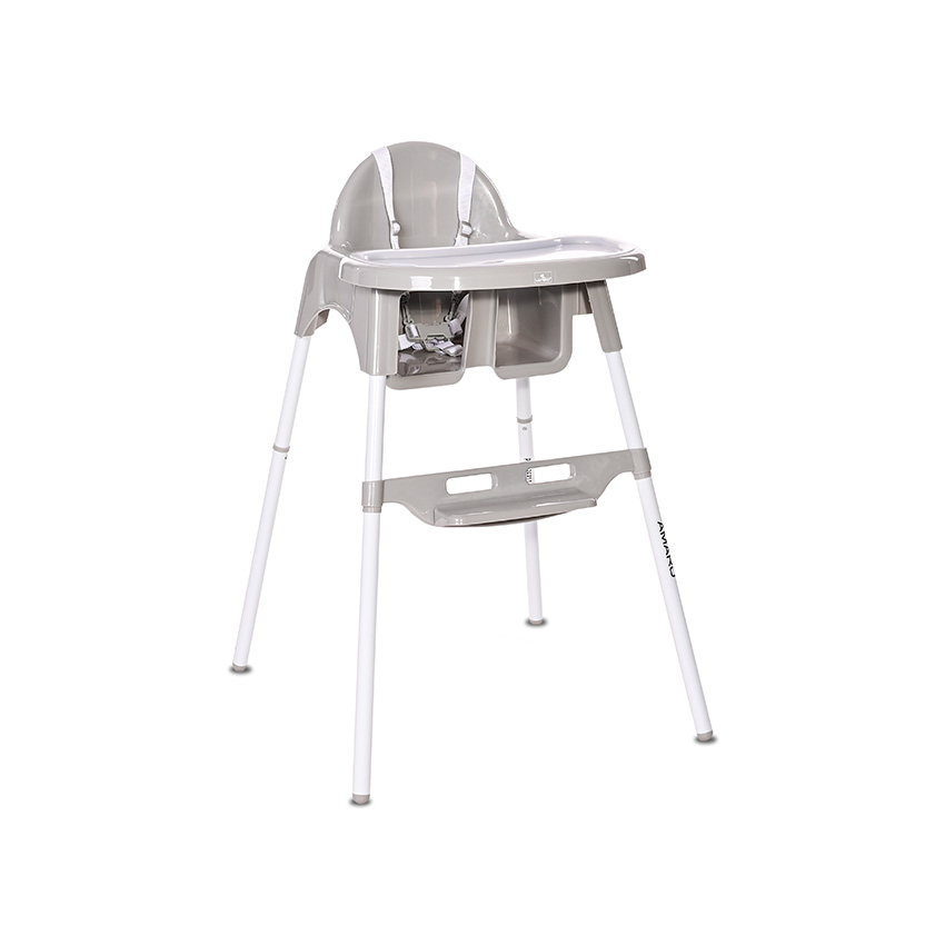Lorelli Amaro Καρεκλάκι Φαγητού Cool Grey 10100290008