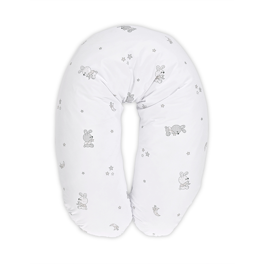 Lorelli Μαξιλάρι Θηλασμού 190cm Little Rabbits Grey 20810066601