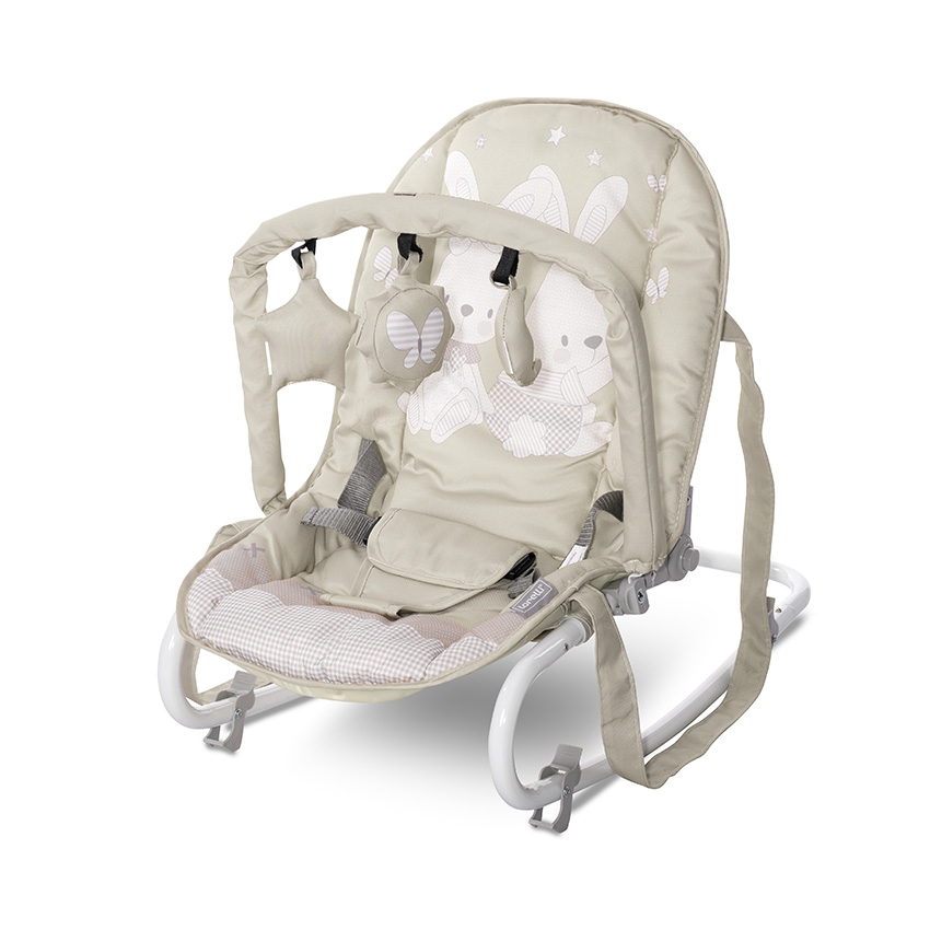 Lorelli Χειροκίνητο Relax Μωρού Eliza Beige Bunnies 10110142509