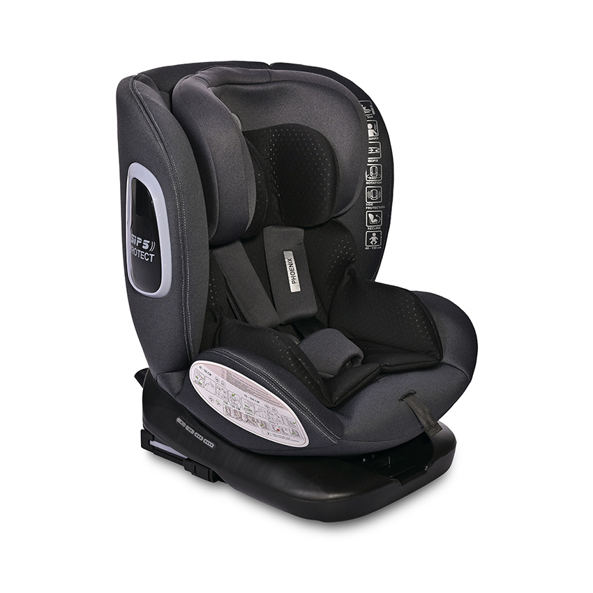 Lorelli Phoenix Καθισματάκι Αυτοκινήτου i-Size με Isofix Black Jasper 10071702401

