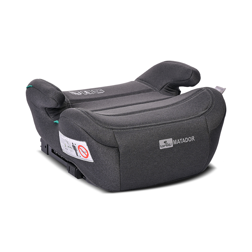 Lorelli Matador Καθισματάκι Αυτοκινήτου Booster i-Size με Isofix Black Jasper 10071732401
