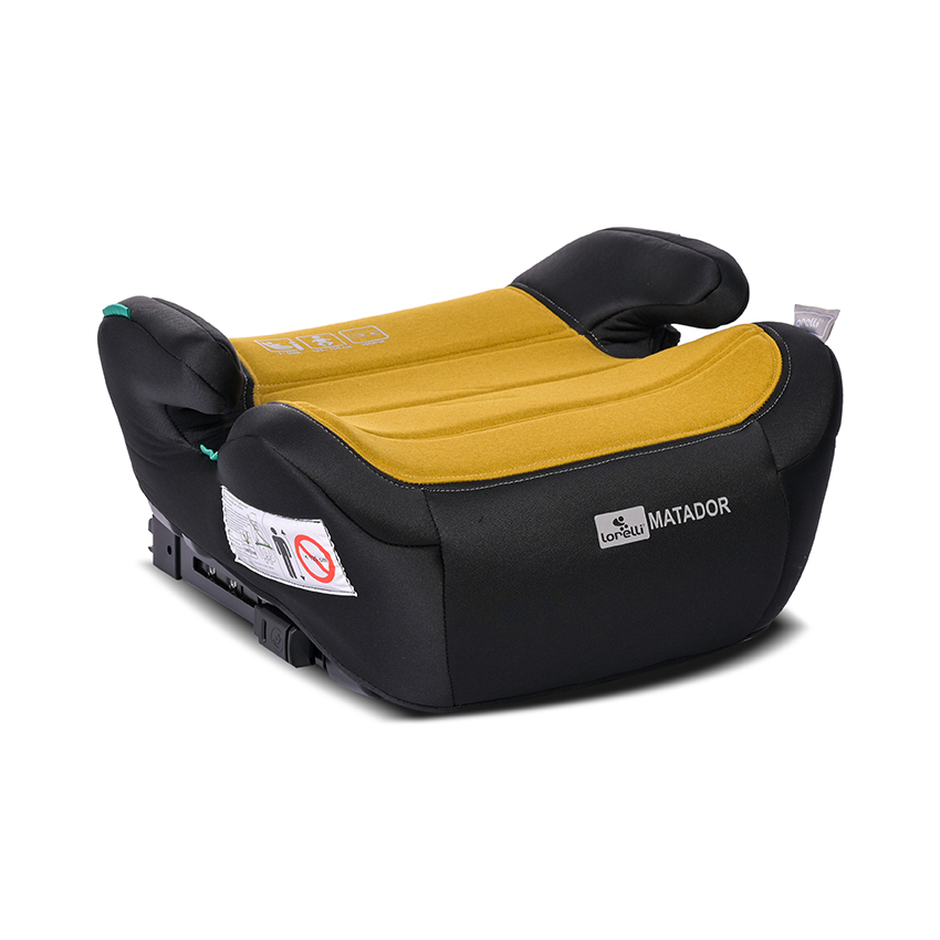 Lorelli Matador Καθισματάκι Αυτοκινήτου Booster i-Size με Isofix Lemon Curry Jasper 10071732403
