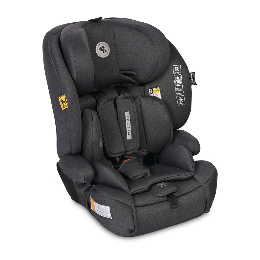 Lorelli Benevento Καθισματάκι Αυτοκινήτου i-Size με Isofix Black Jasper 10071772401
