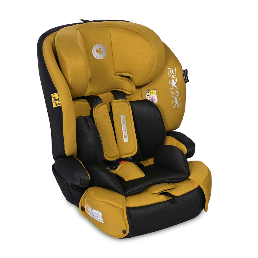 Lorelli Benevento Καθισματάκι Αυτοκινήτου i-Size με Isofix Lemon Curry Jasper 10071772403
