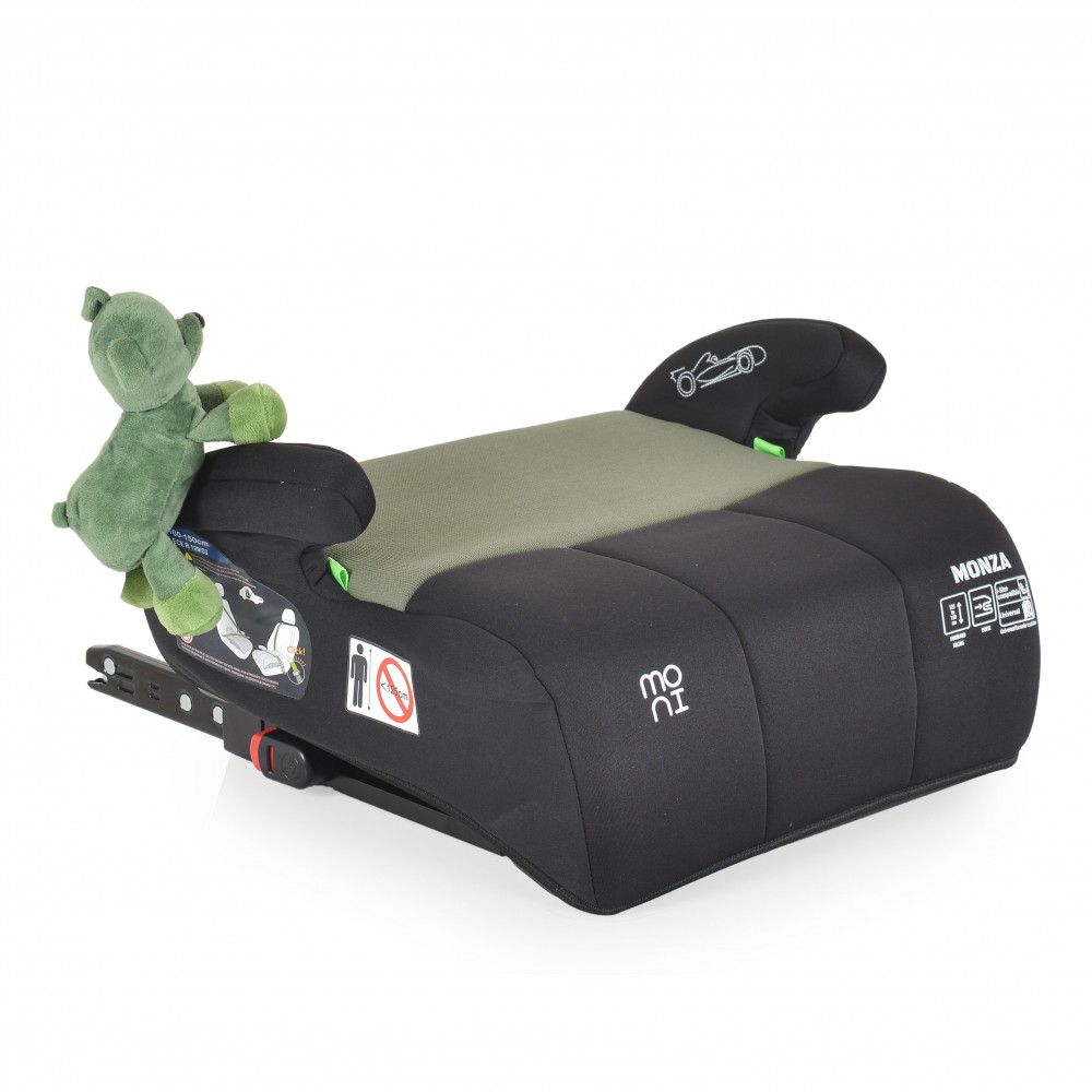Moni Καθισματάκι Αυτοκινήτου Booster i-Size Monza 22-36 kg με Isofix Green 3801005151936
