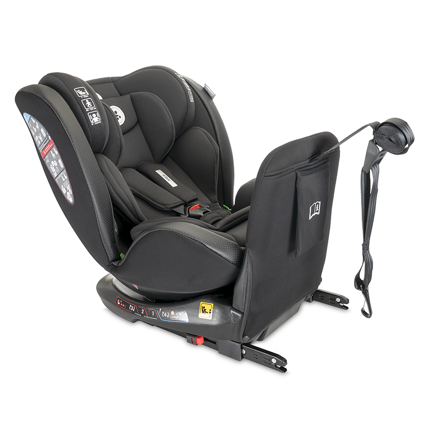Lorelli Ares Καθισματάκι Αυτοκινήτου i-Size με Isofix Black Jasper 10071792401
