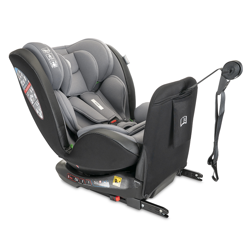 Lorelli Ares Καθισματάκι Αυτοκινήτου i-Size με Isofix Grey Jasper 10071792506
