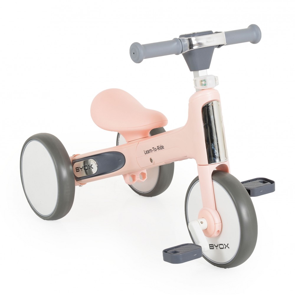 Byox Παιδικό Ποδήλατο Ισορροπίας Learn-to-Ride Pink 3800146229184