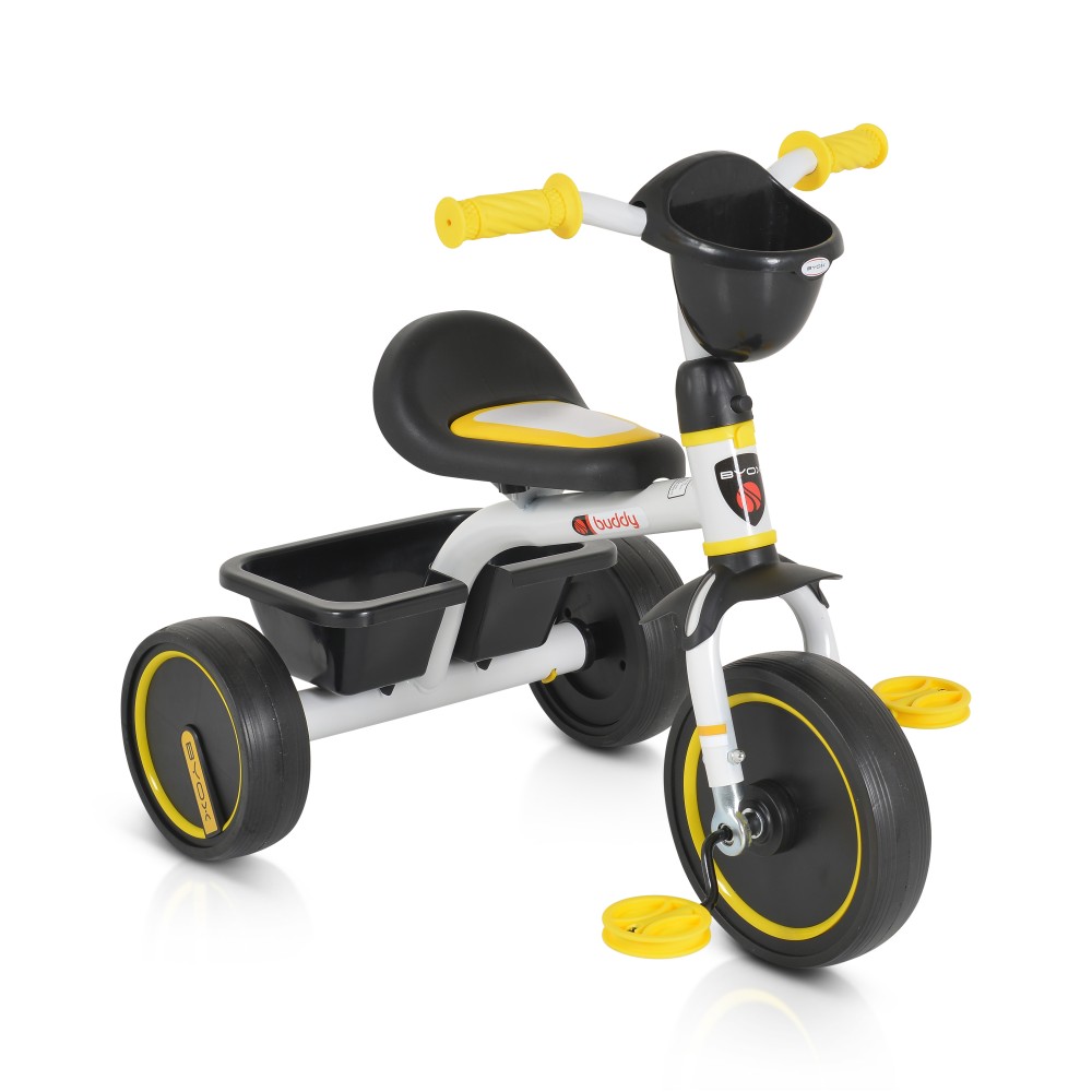 Byox Παιδικό Τρίκυκλο Ποδήλατο Buddy White 3800146231590
