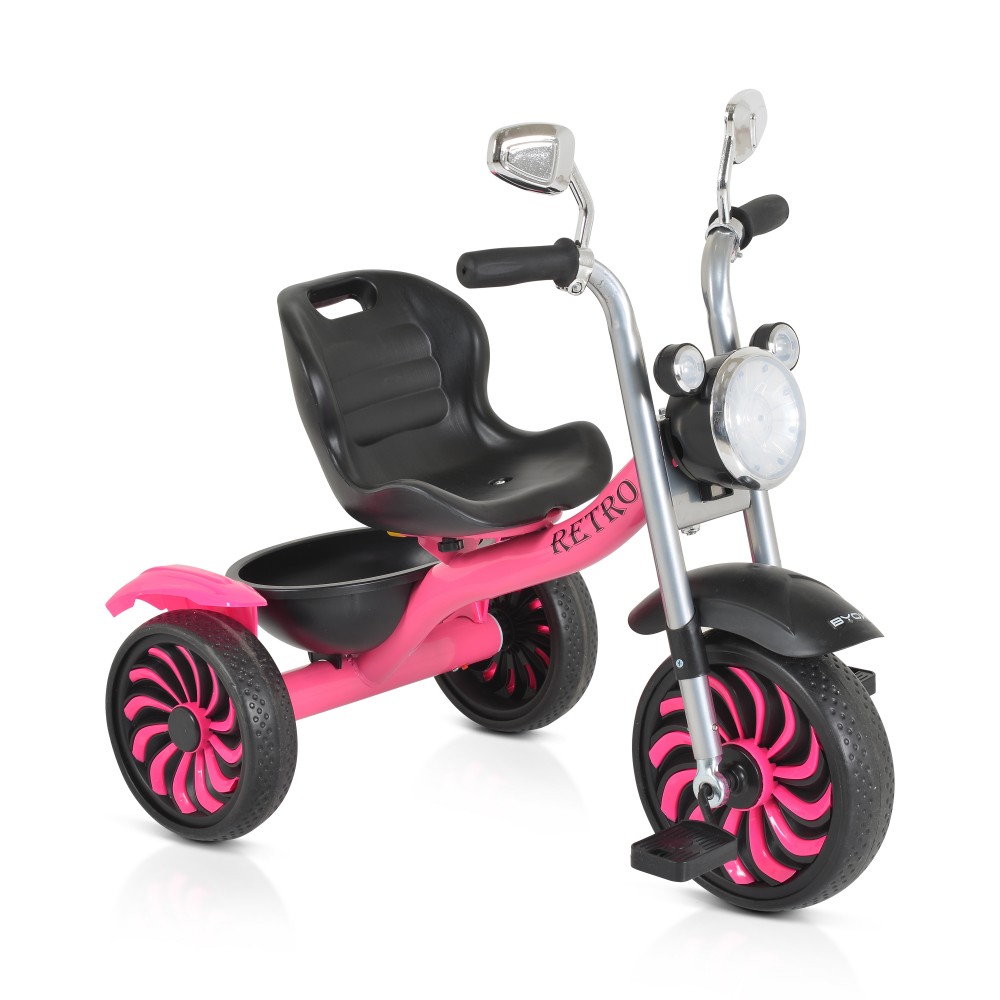 Byox Παιδικό Τρίκυκλο Ποδήλατο Retro Pink 3800146231637