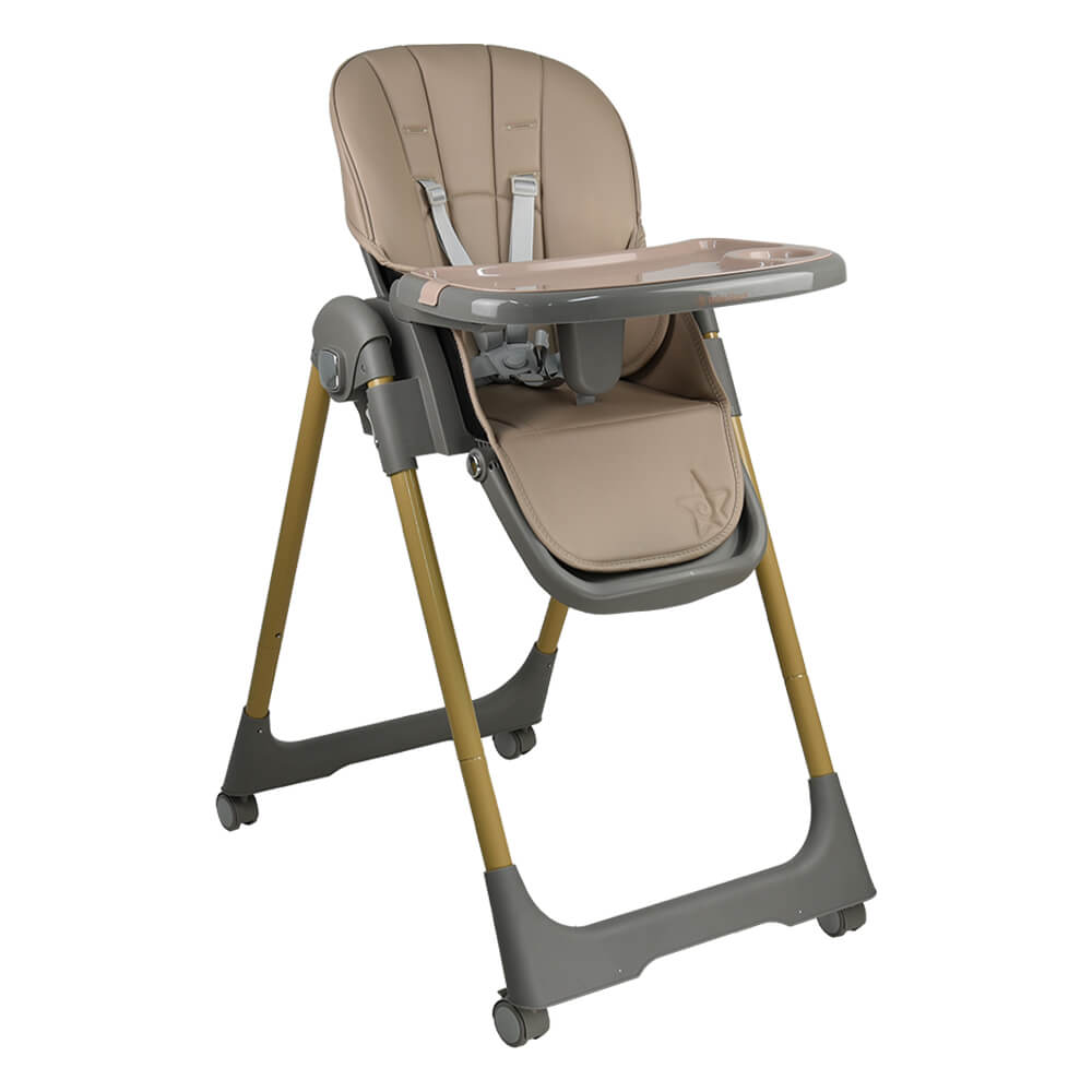 Bebe Stars Milk Αναδιπλούμενο Καρεκλάκι Φαγητού Beige 866-182
