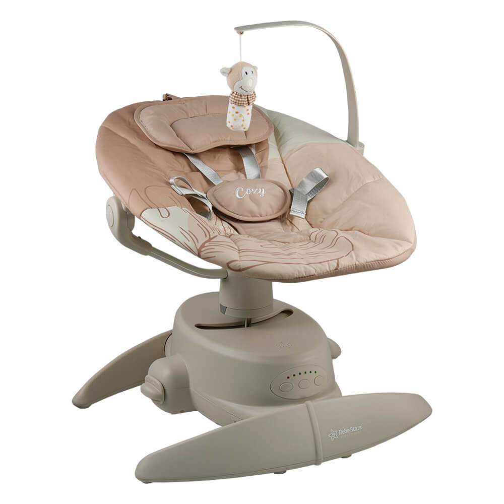 Bebe Stars Ηλεκτρικό Relax Κούνια Μωρού Cozy Mocha 254-182